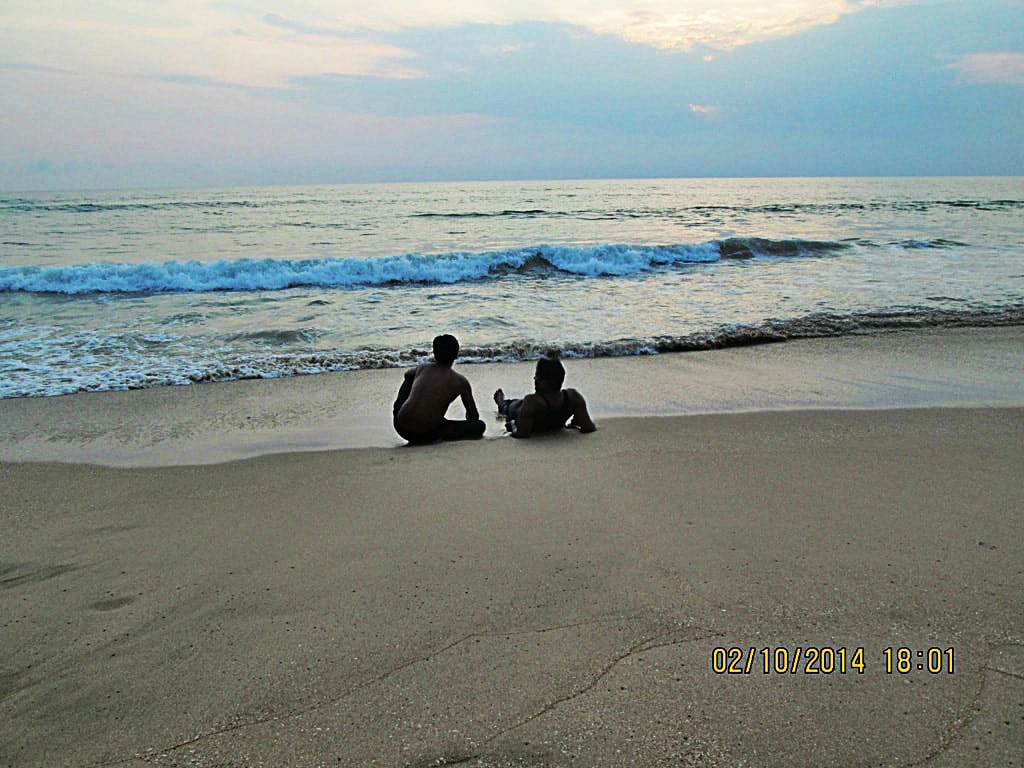 Mudit and Rupesh at Agonda beach