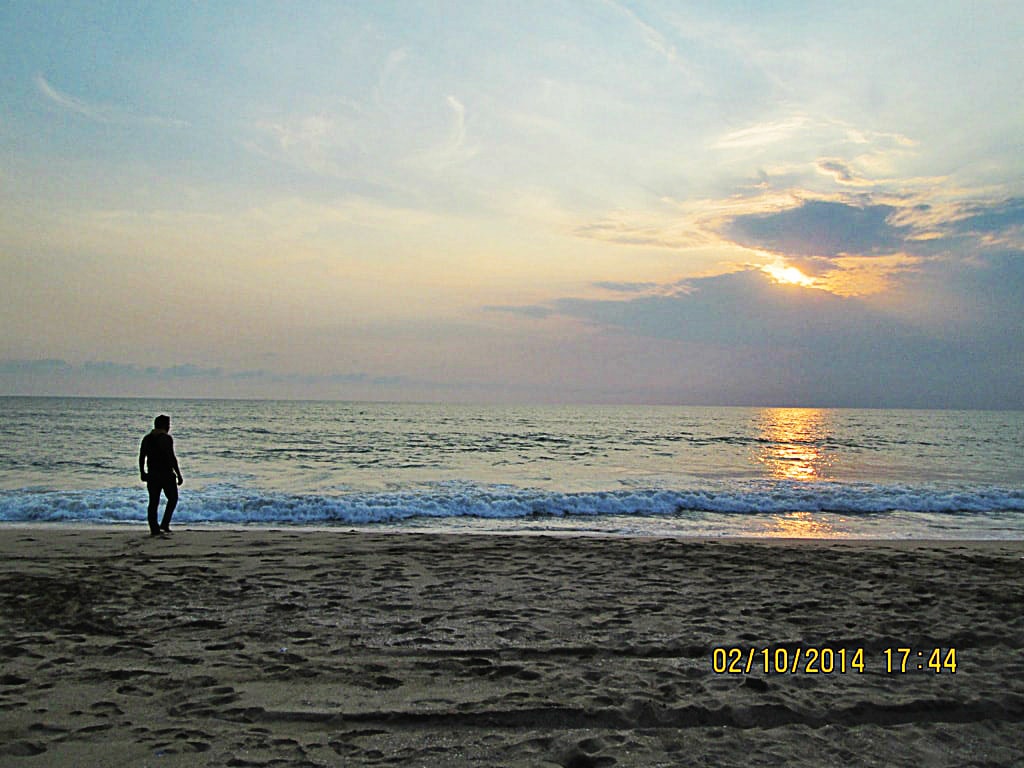 Sunset at Agonda beach