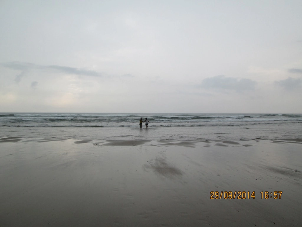 Arambol Beach before rain