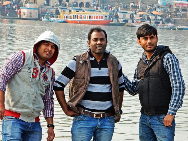 Rohit, Brijesh and Vivek
