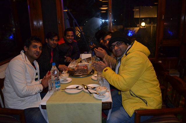 Celebrating My Birthday in Ahoods Hotel, Srinagar