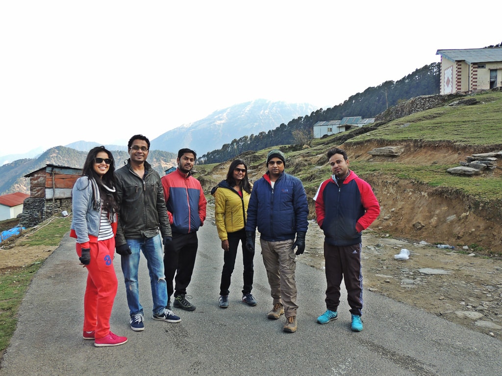 All of us in Chopta