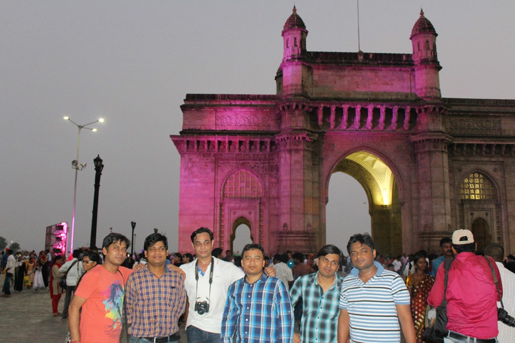Evening at Gateway of India