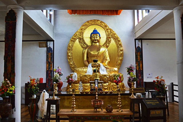 Lord Buddha Statue, Shanti Stupa