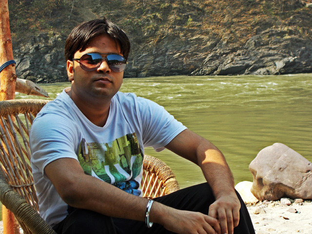 Sanjay in Rishikesh
