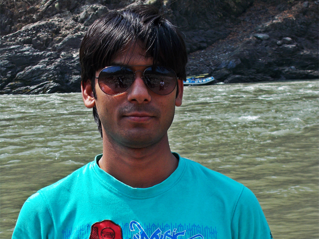 Vivek in Rishikesh